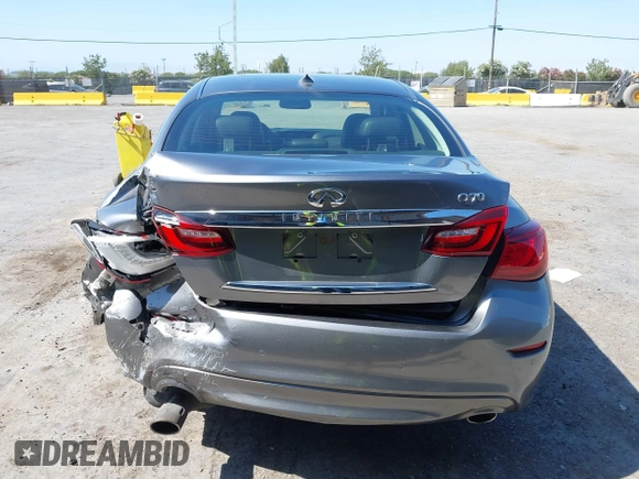 2017 Infiniti Q70 3.7 with VIN JN1BY1AP1HM740652, listed as a IAAI auction lot 42417772 with 81,723 mi miles and . Bid and sale history available at DreamBid. Image 17.