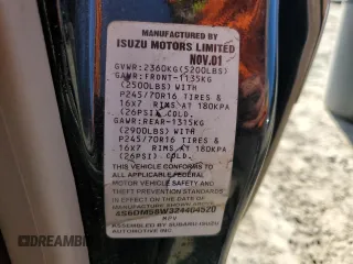 2002 Honda Passport LX с VIN 4S6DM58W324404520, выставлен на аукционе Copart как лот 78311604 с пробегом 170 133 миль миль и Чистый • Clean title. История ставок и продаж доступна на DreamBid. Изображение 13.