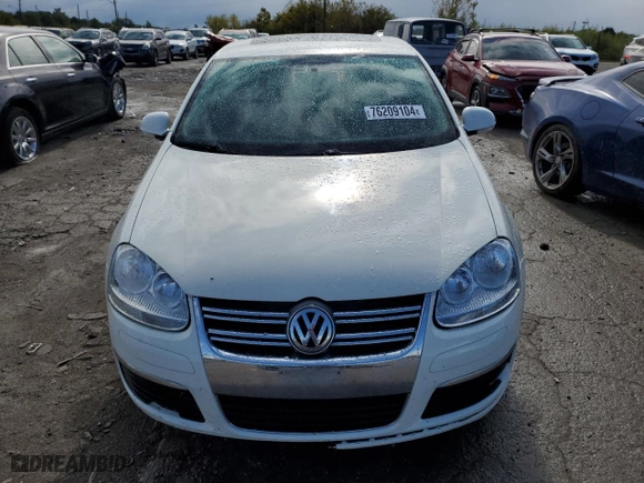 2007 Volkswagen Jetta Sedan Wolfsburg Edition with VIN 3VWEF71K27M129486, listed as a Copart auction lot 76209104 with 244,264 mi miles and Salvage Title. Bid and sale history available at carsss.com. Image 5.