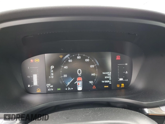 2019 Volvo S60 Momentum with VIN 7JRA22TK8KG006440, listed as a Copart auction lot 47393365 with 97,472 mi miles and Salvage Title. Bid and sale history available at carsss.com. Image 9.