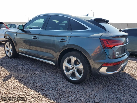 2023 Audi Q5 Sportback S line Premium Plus with VIN WA15AAFY8P2059697, listed as a Copart auction lot 70854874 with 7,650 mi miles and Salvage Title. Bid and sale history available at carsss.com. Image 2.