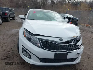 2015 Kia Optima EX with VIN 5XXGN4A73FG438313, listed as a IAAI auction lot 41699954 with 76,584 mi miles. Bid and sale history available at carsss.com. Image 11.