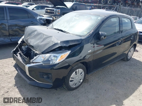 2023 Mitsubishi Mirage ES z VIN ML32AUHJ1PH006883, wystawiony jako IAAI lot #42083470 z przebiegiem 24 993 mil mil oraz . Historia ofert i sprzedaży dostępna na DreamBid. Obrazek 16.