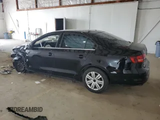 2017 Volkswagen Jetta S z VIN 3VW2B7AJ3HM409621, wystawiony jako Copart lot #62549055 z przebiegiem 168 691 mil mil oraz Szkoda całkowita • Salvage title. Historia ofert i sprzedaży dostępna na DreamBid. Obrazek 2.