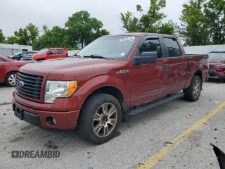 2014 Ford F-150 XL with VIN 1FTEW1CMXEKE82397, listed as a Copart auction lot 59549415 with 184,024 mi miles and Salvage title. Bid and sale history available at DreamBid. Image 1.