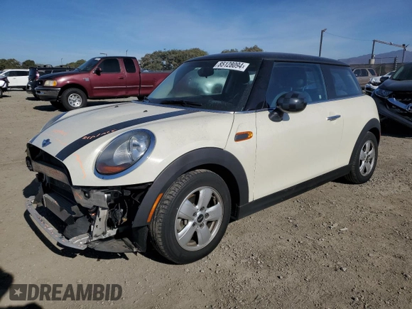 2014 MINI Hardtop with VIN WMWXM5C54ET934110, listed as a Copart auction lot 85128094 with 89,020 mi miles and Salvage Title. Bid and sale history available at DreamBid. Image 1.