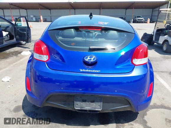 2013 Hyundai Veloster w/Black Int with VIN KMHTC6AD6DU143974, listed as a IAAI auction lot 42164745 with 136,195 mi miles and . Bid and sale history available at DreamBid. Image 16.