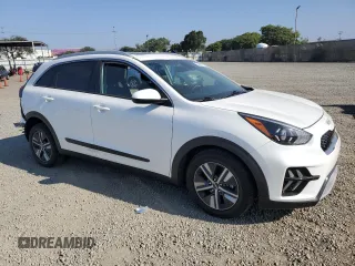 2022 Kia Niro LXS SE with VIN KNDCB3LC5N5512667, listed as a Copart auction lot 74836124 with 46,530 mi miles and Salvage Title. Bid and sale history available at carsss.com. Image 4.