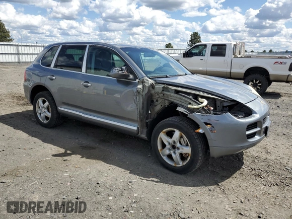 2006 Porsche Cayenne S with VIN WP1AB29P96LA62173, listed as a Copart auction lot 57686985 with 194,071 mi miles and Salvage title. Bid and sale history available at DreamBid. Image 4.