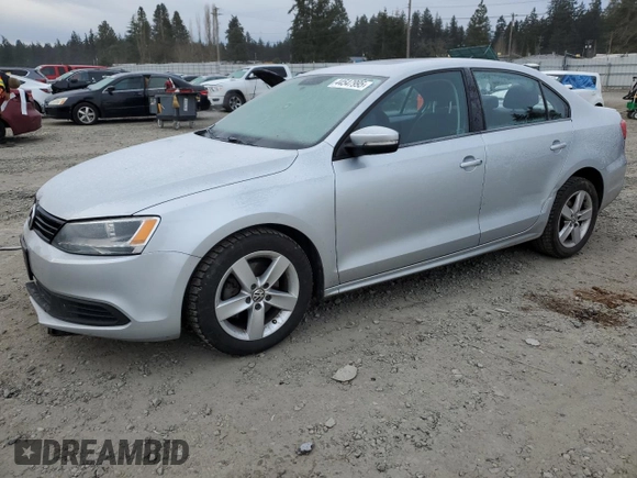 2012 Volkswagen Jetta Sedan TDI with VIN 3VW3L7AJ4CM314737, listed as a Copart auction lot 44547995 with 132,691 mi miles and Salvage Title. Bid and sale history available at carsss.com. Image 1.
