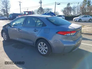 2021 Toyota Corolla LE with VIN JTDEPMAE2MJ179144, listed as a IAAI auction lot 41274664 with 50,051 mi miles and . Bid and sale history available at DreamBid. Image 3.