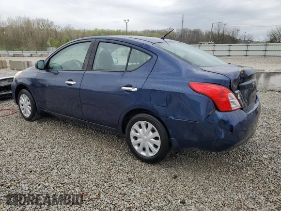2012 Nissan Versa SL with VIN 3N1CN7AP6CL884278, listed as a Copart auction lot 51774245 with 163,084 mi miles and Salvage Title. Bid and sale history available at carsss.com. Image 2.