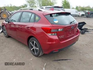 2021 Subaru Impreza Premium с VIN 4S3GTAD60M3706741, выставлен на аукционе IAAI как лот 42194562 с пробегом 9 785 миль миль и . История ставок и продаж доступна на DreamBid. Изображение 3.