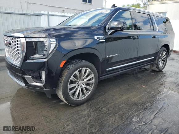 2023 GMC Yukon XL Denali with VIN 1GKS2JKL4PR172767, listed as a Copart auction lot 50483964 with 8,143 mi miles and Clean Title. Bid and sale history available at carsss.com. Image 1.