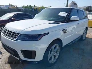 2018 Land Rover Range Rover Sport HSE with VIN SALWR2RK2JA182403, listed as a IAAI auction lot 42111640 with 100,842 mi miles. Bid and sale history available at carsss.com. Image 17.
