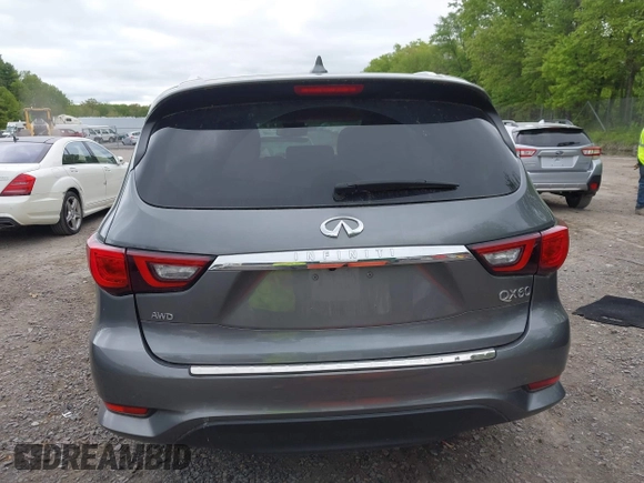 2020 Infiniti QX60 Luxe with VIN 5N1DL0MM1LC537478, listed as a IAAI auction lot 42323321 with 51,464 mi miles and . Bid and sale history available at DreamBid. Image 16.
