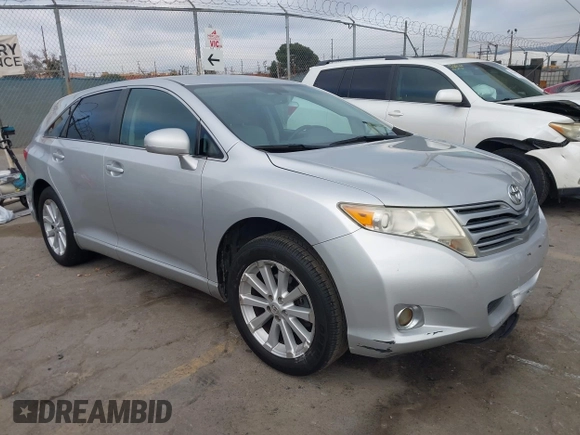 2009 Toyota Venza with VIN 4T3ZE11A59U014829, listed as a IAAI auction lot 41210992 with 187,651 mi miles and . Bid and sale history available at carsss.com. Image 1.