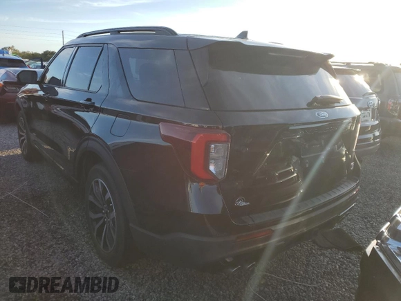 2020 Ford Explorer ST with VIN 1FM5K8GC4LGB19224, listed as a Copart auction lot 74131374 with Not Provided miles and Salvage Title. Bid and sale history available at DreamBid. Image 2.
