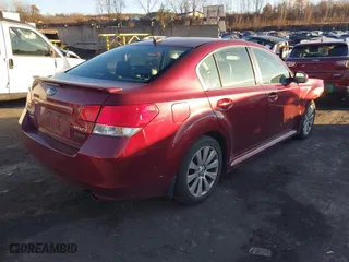 2012 Subaru Legacy 3.6R Limited with VIN 4S3BMDK69C2022741, listed as a IAAI auction lot 40828624 with 199,299 mi miles. Bid and sale history available at carsss.com. Image 4.