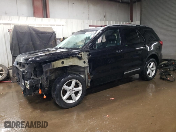 2016 Ford Explorer XLT with VIN 1FM5K8DH6GGC73942, listed as a Copart auction lot 48673825 with 161,190 mi miles and Salvage Title. Bid and sale history available at carsss.com. Image 1.