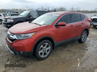 2018 Honda CR-V EX-L with VIN 2HKRW2H87JH661797, listed as a Copart auction lot 52279815 with 90,270 mi miles and Salvage Title. Bid and sale history available at carsss.com. Image 1.
