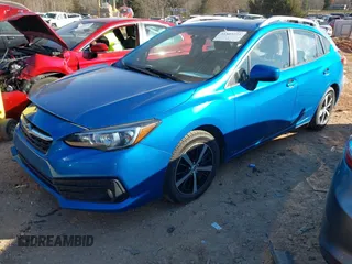 2022 Subaru Impreza Premium с VIN 4S3GTAD6XN3705596, выставлен на аукционе IAAI как лот 41805251 с пробегом 87 043 миль миль и . История ставок и продаж доступна на DreamBid. Изображение 2.