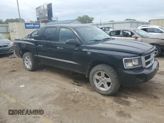 2010 Dodge Dakota SXT with VIN 1D7CW3GP2AS177872, listed as a Copart auction lot 72944174 with 131,777 mi miles and Salvage Title. Bid and sale history available at carsss.com. Image 4.