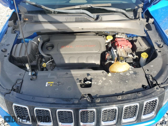 2020 Jeep Compass Sport с VIN 3C4NJCAB8LT102576, выставлен на аукционе Copart как лот 61001295 с пробегом 75 187 миль миль и Списание • Salvage title. История ставок и продаж доступна на DreamBid. Изображение 12.