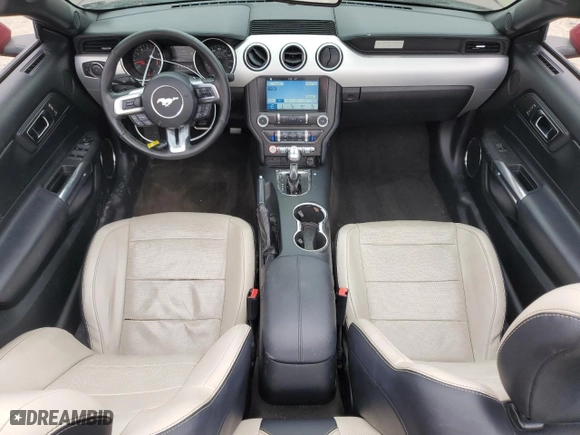 2017 Ford Mustang EcoBoost Premium with VIN 1FATP8UH6H5254372, listed as a Copart auction lot 48812085 with 108,326 mi miles and Salvage Title. Bid and sale history available at carsss.com. Image 8.