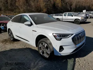 2020 Audi e-tron Sportback Premium Plus with VIN WA12ABGE4LB035209, listed as a Copart auction lot 78139704 with 13,055 mi miles and Salvage title. Bid and sale history available at DreamBid. Image 4.