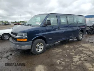 2006 Chevrolet Express Passenger с VIN 1GAHG39U861192088, выставлен на аукционе Copart как лот 57429115 с пробегом 92 424 миль миль и Чистый • Clean title. История ставок и продаж доступна на DreamBid. Изображение 1.