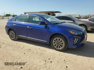2020 Hyundai Ioniq Limited with VIN KMHC85LJ3LU071113, listed as a Copart auction lot 52460715 with 35,584 mi miles and Clean title. Bid and sale history available at DreamBid. Image 4.