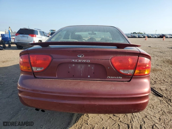 2002 Oldsmobile Alero GL1 with VIN 1G3NL52E92C215610, listed as a Copart auction lot 69024954 with 158,441 mi miles and Salvage Title. Bid and sale history available at carsss.com. Image 6.