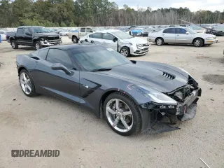 2014 Chevrolet Corvette 3LT with VIN 1G1YF2D71E5114418, listed as a Copart auction lot 83806694 with 54,322 mi miles and Clean title. Bid and sale history available at DreamBid. Image 4.