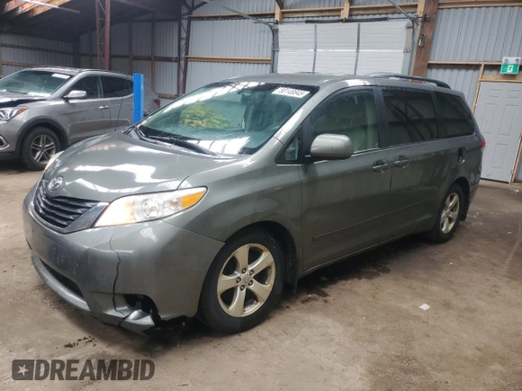 2011 Toyota Sienna LE AAS с VIN 5TDKK3DC6BS056176, выставлен на аукционе Copart как лот 58148845 с пробегом 412 435 миль миль и Чистый • Clean title. История ставок и продаж доступна на DreamBid. Изображение 1.