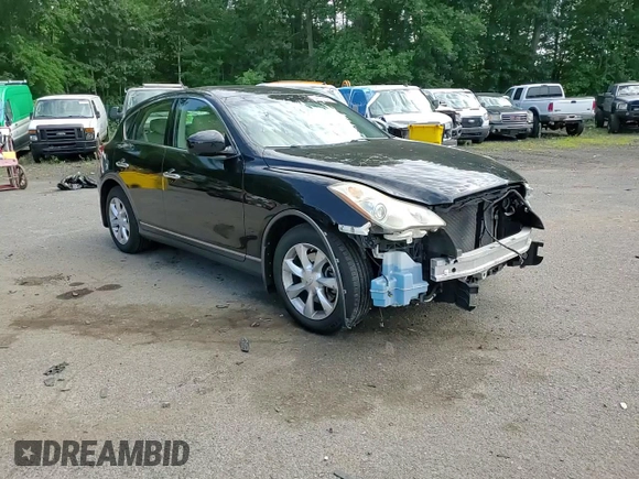 2010 Infiniti EX Journey with VIN JN1AJ0HR2AM753501, listed as a Copart auction lot 64019045 with 169,196 mi miles and Salvage title. Bid and sale history available at DreamBid. Image 13.