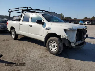 2018 Nissan Titan XD S with VIN 1N6AA1F37JN513854, listed as a Copart auction lot 78198014 with 210,376 mi miles and Salvage Title. Bid and sale history available at carsss.com. Image 4.