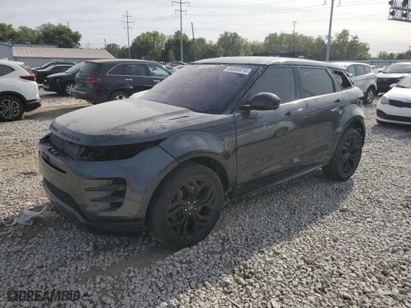 2020 Land Rover Range Rover Evoque R-Dynamic S with VIN SALZT2GX6LH025769, listed as a Copart auction lot 68686874 with 49,372 mi miles and Salvage Title. Bid and sale history available at carsss.com. Image 1.