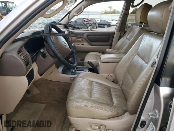 2000 Toyota Land Cruiser z VIN JT3HT05J4Y0088451, wystawiony jako Copart lot #52208905 z przebiegiem 329 751 mil mil oraz Nie do naprawy • Non repairable. Historia ofert i sprzedaży dostępna na DreamBid. Obrazek 7.