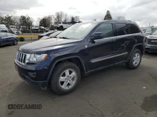 2011 Jeep Grand Cherokee Laredo with VIN 1J4RR4GG8BC660743, listed as a Copart auction lot 46537665 with 75,758 mi miles and Salvage Title. Bid and sale history available at carsss.com. Image 1.