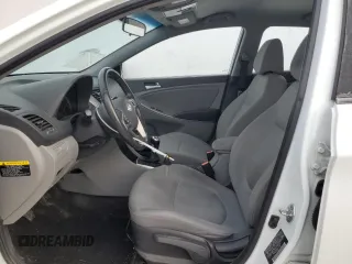 2016 Hyundai Accent Sport with VIN KMHCU5AE3GU239968, listed as a Copart auction lot 82190874 with 59,532 mi miles and Salvage Title. Bid and sale history available at carsss.com. Image 7.