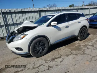 2018 Nissan Murano SL z VIN 5N1AZ2MGXJN146693, wystawiony jako Copart lot #46170295 z przebiegiem 90 395 mil mil oraz Szkoda całkowita • Salvage title. Historia ofert i sprzedaży dostępna na DreamBid. Obrazek 1.