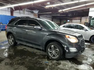 2017 Chevrolet Equinox Premier with VIN 2GNFLGE30H6203428, listed as a Copart auction lot 42015985 with 45,464 mi miles and Salvage Title. Bid and sale history available at carsss.com. Image 4.