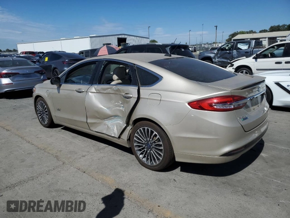 2017 Ford Fusion Titanium with VIN 3FA6P0SU6HR238894, listed as a Copart auction lot 65726865 with Not provided miles and Salvage title. Bid and sale history available at DreamBid. Image 2.