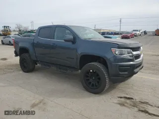 2020 Chevrolet Colorado 4WD Work Truck with VIN 1GCGTBEN7L1112220, listed as a Copart auction lot 48948425 with 97,218 mi miles and Salvage Title. Bid and sale history available at carsss.com. Image 4.