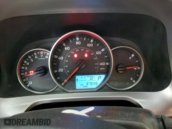 2016 Toyota RAV4 LE with VIN JTMBFREV5GJ104245, listed as a Copart auction lot 56658985 with 87,549 mi miles and Salvage Title. Bid and sale history available at DreamBid. Image 9.
