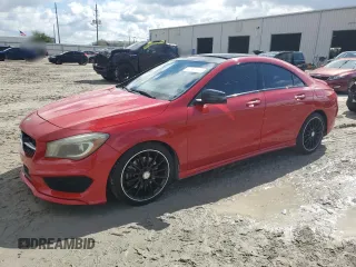 2016 Mercedes-Benz CLA with VIN WDDSJ4EB0GN318291, listed as a Copart auction lot 46280225 with 93,504 mi miles and Clean Title. Bid and sale history available at carsss.com. Image 1.