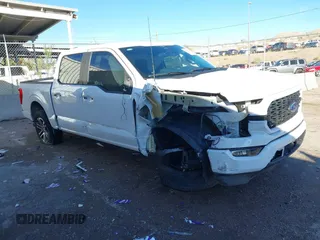 2023 Ford F-150 XL with VIN 1FTEW1CP3PKE07280, listed as a IAAI auction lot 40645630 with 42,474 mi miles. Bid and sale history available at carsss.com. Image 1.