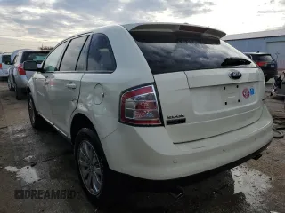 2007 Ford Edge SEL PLUS with VIN 2FMDK39C77BA64258, listed as a Copart auction lot 43733275 with 126,378 mi miles and Salvage Title. Bid and sale history available at carsss.com. Image 2.