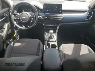 2023 Kia Seltos S with VIN KNDEU2AA9P7432889, listed as a Copart auction lot 56250285 with 25,074 mi miles and Salvage title. Bid and sale history available at DreamBid. Image 8.
